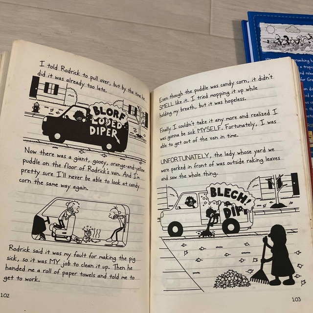 DIARY of a Wimpy Kid グレッグのダメ日記 英語 5冊セットの通販 DIARY of a Wimpy Kid グレッグのダメ日記 英語 5冊セットの通販