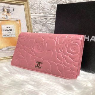 ⭐️美品⭐️CHANEL シャネル 財布 カメリア NO5 大人の長財布♪