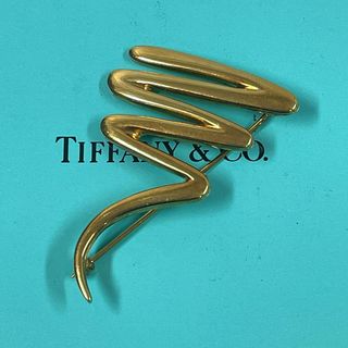 ティファニー TIFFANY&Co. ブローチ サークル K18ゴールド