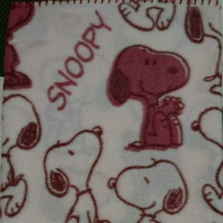 スヌーピー(SNOOPY)の【非売品】スヌーピー　ブランケット(おくるみ/ブランケット)