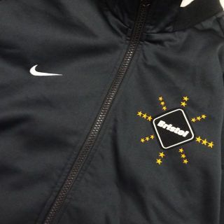 F.C.Real Bristol　NIKE　コラボ　トラックジャケット　黒　S