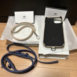 デミウルーボ　iPhone13 ケース＆ストラップ　長短1本ずつ(iPhoneケース)