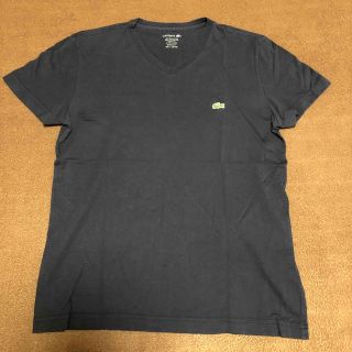 ラコステ(LACOSTE)のLACOSTE ラコステ　半袖Tシャツ(紺色)(Tシャツ(半袖/袖なし))