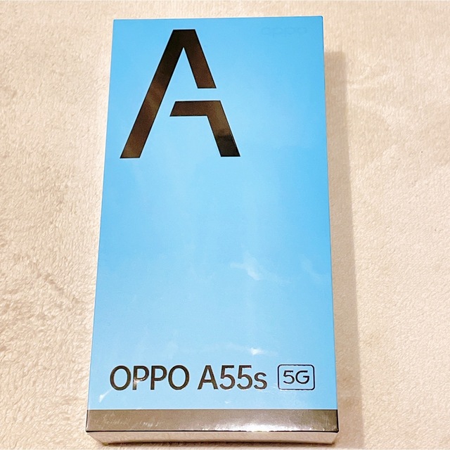 【新品】 OPPO A55s 5G 本体 ブラック　SIMフリー