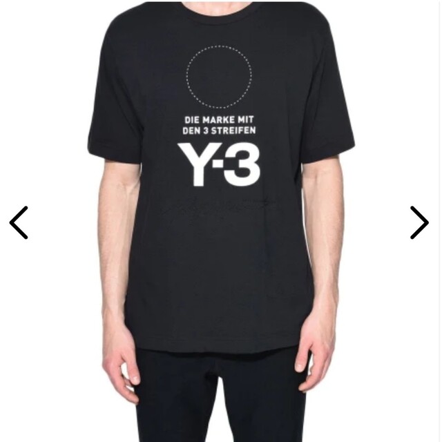 y-3 ワイスリー Tシャツ ヨウジヤマモト 黒 xs