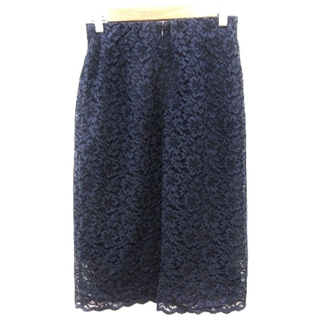 NOLLEY'S(ノーリーズ)のノーリーズ sophi タイトスカート ミモレ ロング 36 紺 ネイビー レディースのスカート(ロングスカート)の商品写真