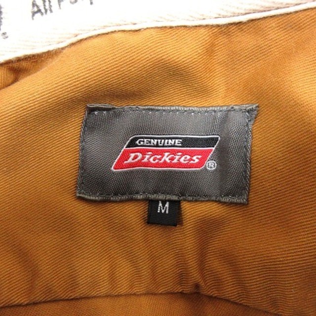 Dickies(ディッキーズ)のディッキーズ ワークシャツ 刺繍 半袖 M キャメル 茶 ブラウン /AU メンズのトップス(シャツ)の商品写真