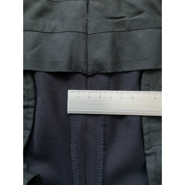 ビームスＦ ネイビー サージ 3ボタンスーツ 97 M～L 日本製 ネクタイ付