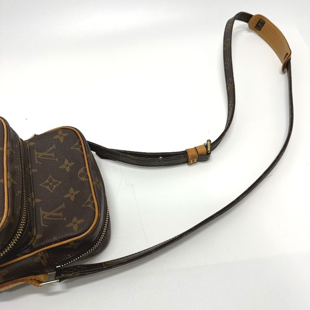 ルイヴィトン LOUIS VUITTON アマゾン M45236 モノグラム ポシェット 斜め掛け カバン ショルダーバッグ モノグラムキャンバス ブラウン