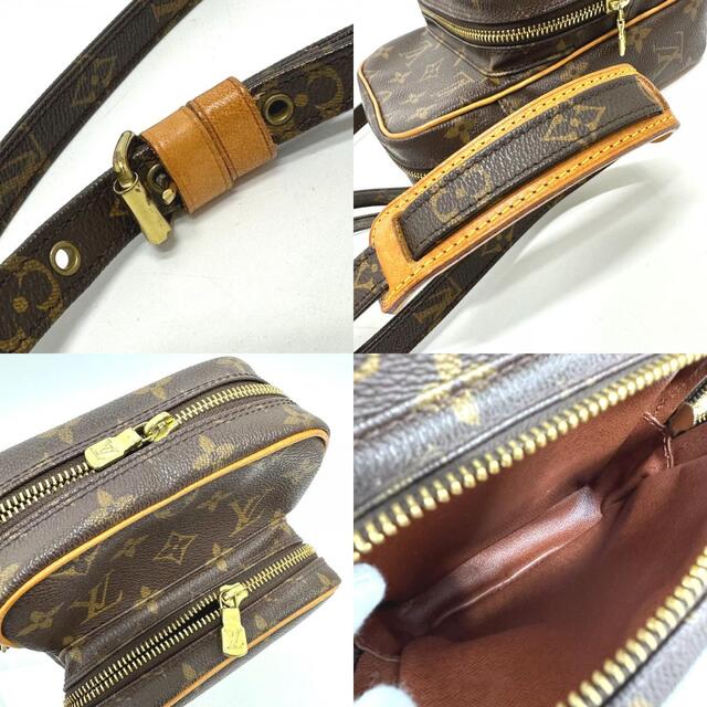 ルイヴィトン LOUIS VUITTON アマゾン M45236 モノグラム ポシェット 斜め掛け カバン ショルダーバッグ モノグラムキャンバス ブラウン