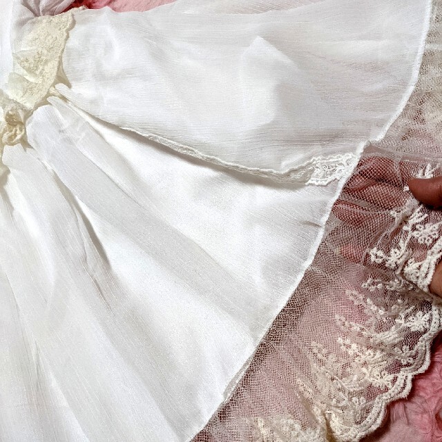 LIZ LISA(リズリサ)のリズリサ❤夢展望♥白❤柔らか❤花柄❤レース＆フリル❤ボリューム❤お嬢様❤ワンピー レディースのワンピース(ミニワンピース)の商品写真