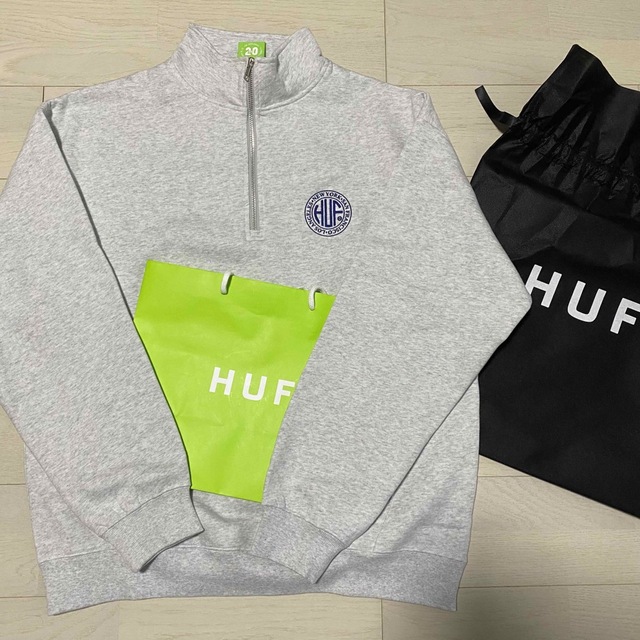 新品未使用　完売品　HUF ハーフジップ　XXL