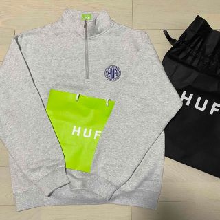 HUF - 完売品 新品未使用 HUF ハーフジップ XXLの通販｜ラクマ