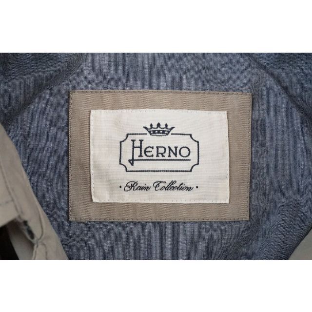 HERNO ヘルノ ショート トレンチ コート ジャケット ベージュ サイズ44