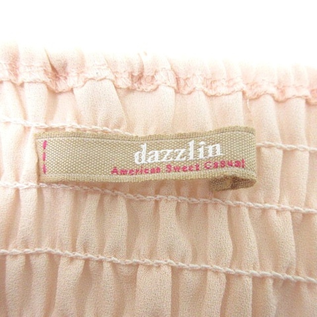 dazzlin(ダズリン)のダズリン パンツ サロペット オールインワン レース ノースリーブ S ピンク レディースのパンツ(サロペット/オーバーオール)の商品写真