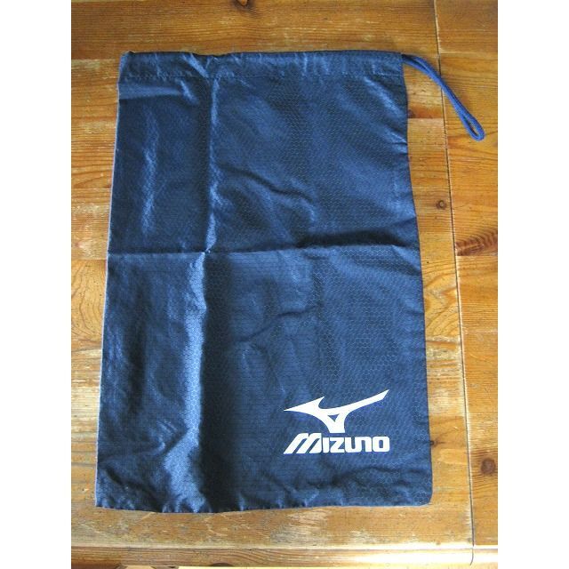 MIZUNO(ミズノ)のＭＩＺＵＮＯ（ミズノ）紺のシューズ袋☆美品 キッズ/ベビー/マタニティのこども用バッグ(シューズバッグ)の商品写真