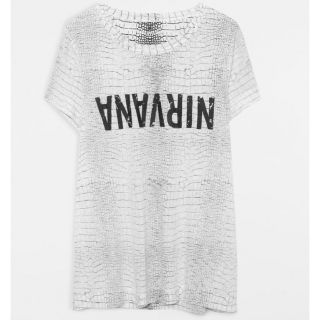 ザディグエヴォルテール(Zadig&Voltaire)のZADIG&VOLTAIRE 完売ニルバーナ　ROCKTシャツ　カットソー(Tシャツ(半袖/袖なし))