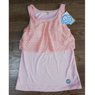 ROXY タンクトップ　カップ付き　新品(カットソー(半袖/袖なし))