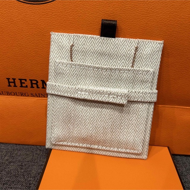 Hermes - HERMES ミニポップH ネックレス マロングラッセxピンク