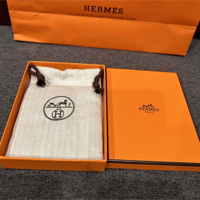 Hermes - HERMES ミニポップH ネックレス マロングラッセxピンク