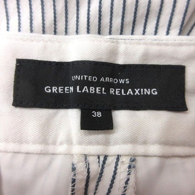 UNITED ARROWS green label relaxing(ユナイテッドアローズグリーンレーベルリラクシング)のグリーンレーベルリラクシング ユナイテッドアローズ パンツ ピンストライプ 38 レディースのパンツ(その他)の商品写真