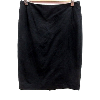 クードシャンス(COUP DE CHANCE)のクードシャンス スカート タイト ひざ丈 36 黒 ブラック /RT(ひざ丈スカート)