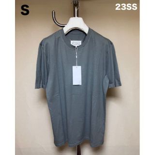 マルタンマルジェラ(Maison Martin Margiela)の新品 S 23ssマルジェラ オーガニックコットン Tシャツ グレー 4717(Tシャツ/カットソー(半袖/袖なし))