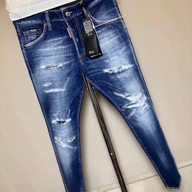 新品 44 DSQUARED2 SKINNY DAN デニム 4714