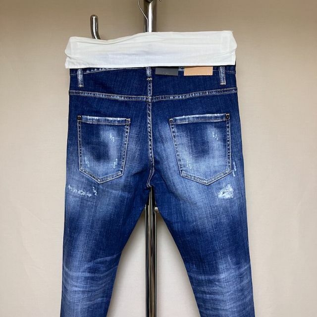 新品 44 DSQUARED2 SKINNY DAN デニム 4714