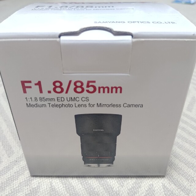 100％本物保証！ サムヤン 85mm F1.8 Eマウント SAMYANG apsc用 レンズ(単焦点)