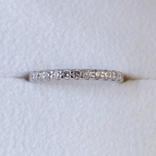 ヴァンドームアオヤマ(Vendome Aoyama)のヴァンドーム青山 ダイヤモンド エタニティ リング Pt950 0.18ct(リング(指輪))