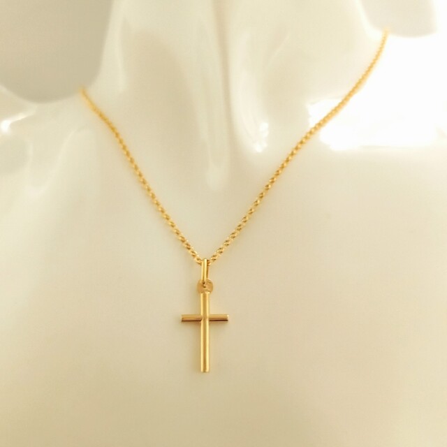 新品☆イタリー製K18(18金)クロスペンダント トップ - nayaabhaandi.com