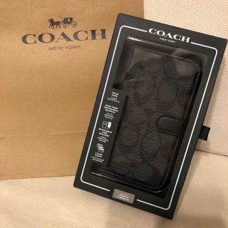 コーチ(COACH)の新品★COACH コーチ レザー iPhone 14 iPhone 13ケース (iPhoneケース)