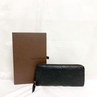 ルイヴィトン(LOUIS VUITTON)の美品 ルイ ヴィトン モノグラム アンプラント ポルトフォイユ クレマンス 財布(長財布)