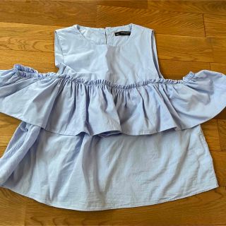 ザラ(ZARA)のZARA オフショル　ブラウス(シャツ/ブラウス(半袖/袖なし))