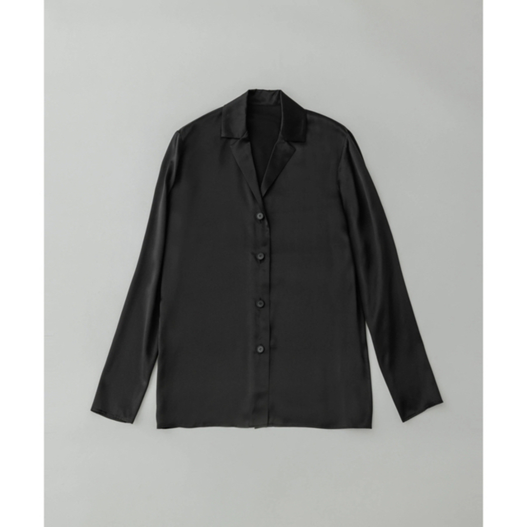 yo biotop silk collar shirt