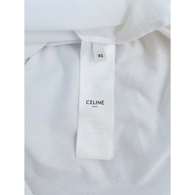 celine(セリーヌ)の＊専用＊ CELINE セリーヌ Tシャツ ホワイト XS レディースのトップス(Tシャツ(半袖/袖なし))の商品写真