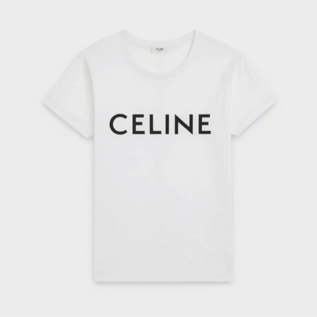 専用＊ CELINE セリーヌ Tシャツ ホワイト XS - Tシャツ(半袖/袖なし)