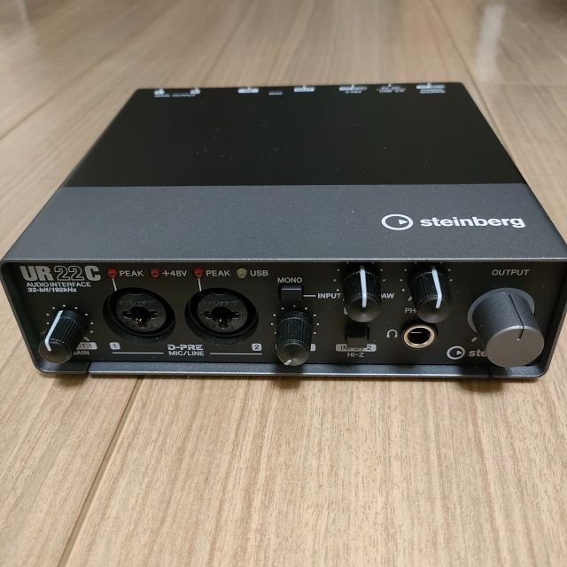 Steinberg UR22C（付属ソフト Cubase AIコード付き） 楽器のDTM/DAW(オーディオインターフェイス)の商品写真