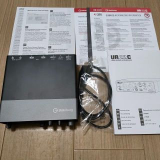 Steinberg UR22C(付属ソフト Cubase AIコード付き)の通販 by