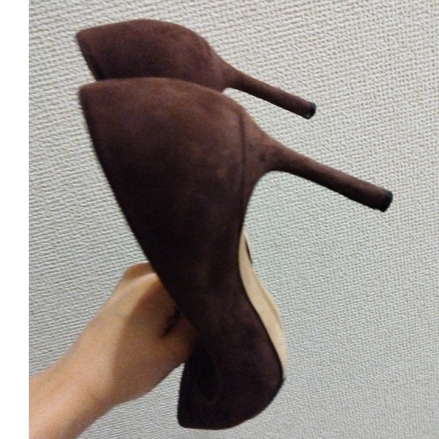 JIMMY CHOO(ジミーチュウ)のJIMMY CHOO　ROMY 85 パンプス 34.5 22cm レディースの靴/シューズ(ハイヒール/パンプス)の商品写真