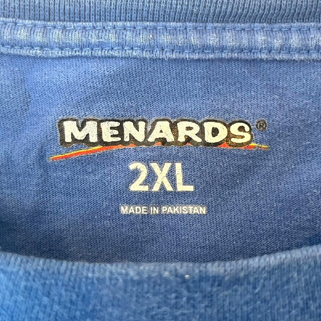 MENARDS　Ｔシャツ　バックプリントＴシャツ　ブルー メンズのトップス(Tシャツ/カットソー(半袖/袖なし))の商品写真