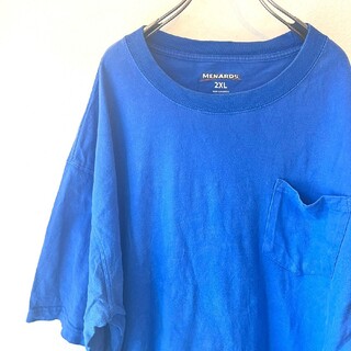 MENARDS　Ｔシャツ　バックプリントＴシャツ　ブルー(Tシャツ/カットソー(半袖/袖なし))