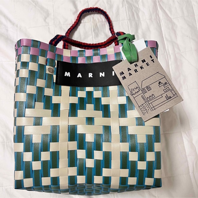 MARINI - MARNI マルニかごバッグ ピクニックバック の通販 by Rikko's ...