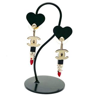 シャネル ピアス(レッド/赤色系)の通販 45点 | CHANELのレディースを