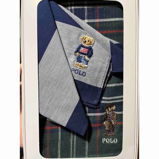 ポロラルフローレン(POLO RALPH LAUREN)のPOLO RALPH LAUREN ポロベアハンカチ2枚セット(ハンカチ/ポケットチーフ)