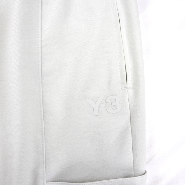 美品 Y-3 ワイスリー クラシックスポーツユニフォームパンツ メンズ オフホワイト L CLASSIC SPORT UNIFORM PANTS ヨウジヤマモト 4