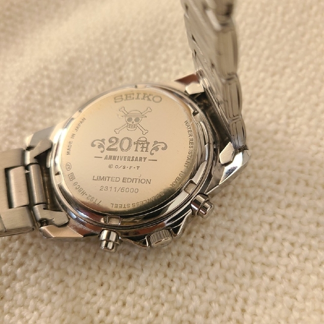 SEIKO(セイコー)の【限定品】ワンピース腕時計 20周年記念モデル エンタメ/ホビーのフィギュア(アニメ/ゲーム)の商品写真