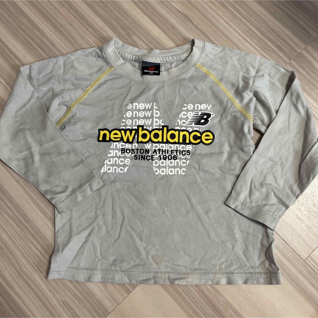 New Balance(ニューバランス)のニューバランス　ロンT 長袖Tシャツ キッズ/ベビー/マタニティのキッズ服男の子用(90cm~)(Tシャツ/カットソー)の商品写真