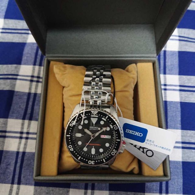 希少 セイコー ダイバーズ ブラックボーイ SKX007KD 200m 自動巻き